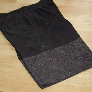 Air Jordan black basketball shorts Men Medium Dri